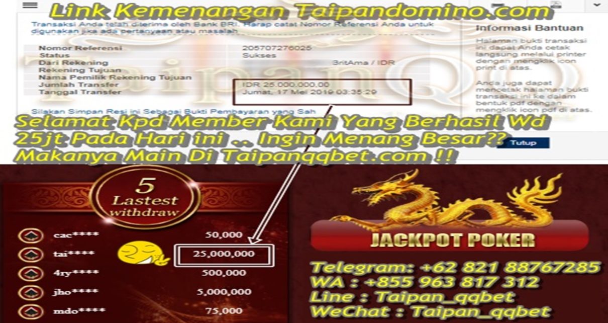 TaipanQQbet.com Memberikan Kemenangan