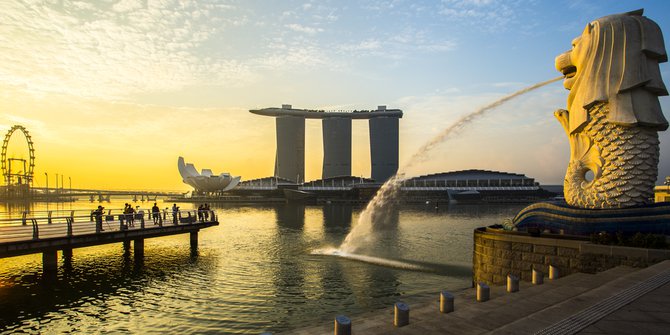 Penyebab Patung Merlion di Singapura Dirobohkan