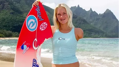 Bethany Hamilton Jadi Peselancar Dunia 1 Tangan Hilang Digigit Hiu