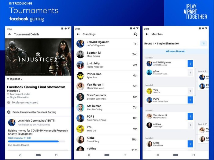 Facebook Gaming Mudahkan Gamer untuk Bikin Turnamen eSport