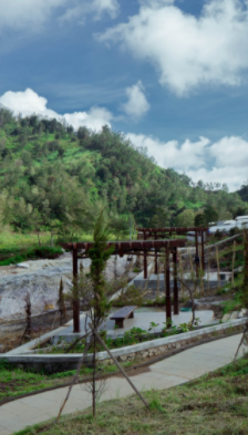 Melihat Lebih Dekat Pesona Kawah Sikidang Dieng