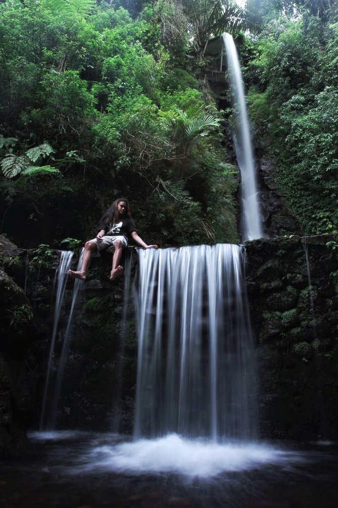 Pesona Air Terjun Parang Ijo Mata Air Gunung Lawu