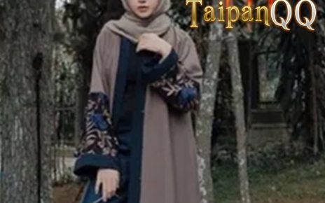 Model Dress Batik Polos Terbaru